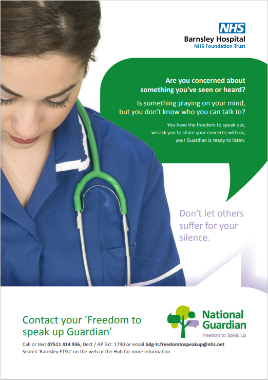 Let us all use Speak up Month 2022 as our opportunity to ensure that as individuals and teams, we know how to raise a concern to improve quality, and to reflect and learn to help us to make continuous improvements. 
Becky Hoskins
Deputy Director of Nursing &amp; Quality