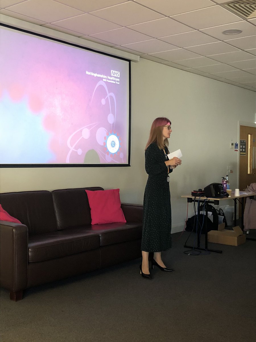 AHPsNottsHC's tweet photo. And we are off with a warm welcome from @avington_suzann. Colleagues are welcomed and thanked by @Paul_BIMLtd for their hard work and contributions to patient care, particularly during the pandemic @dellamoney @MRowlandPhysio #AHPsDay https://t.co/Lz64pVd7Dw