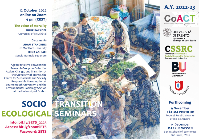 Roberta Discetti (@robi_discetti) on Twitter photo 👉 Socio-Ecological Transition Seminar on the dynamics of moralised markets, with Philip Balsiger <a href="/baphil/">Philip Balsiger</a>
📍12 October at 3pm UK time
📌Zoom link here: socioecologico.com/philip-balsige… 👉 Socio-Ecological Transition Seminar on the dynamics of moralised markets, with Philip Balsiger <a href="/baphil/">Philip Balsiger</a>
📍12 October at 3pm UK time
📌Zoom link here: socioecologico.com/philip-balsige…