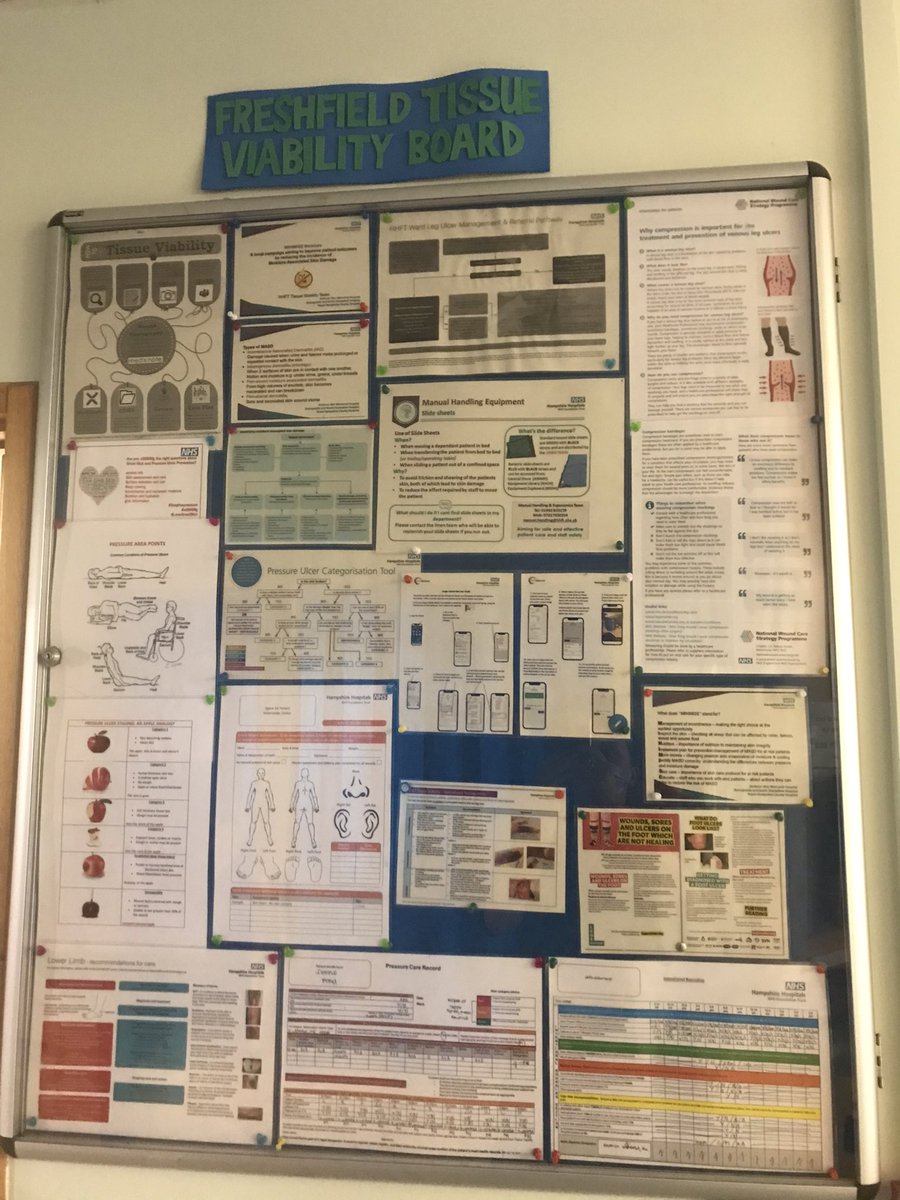 VRhch's tweet photo. Fantastic and informative educational board from our tissue viability link nurse Ronelyn 😊👏 https://t.co/eqoE83KyDO