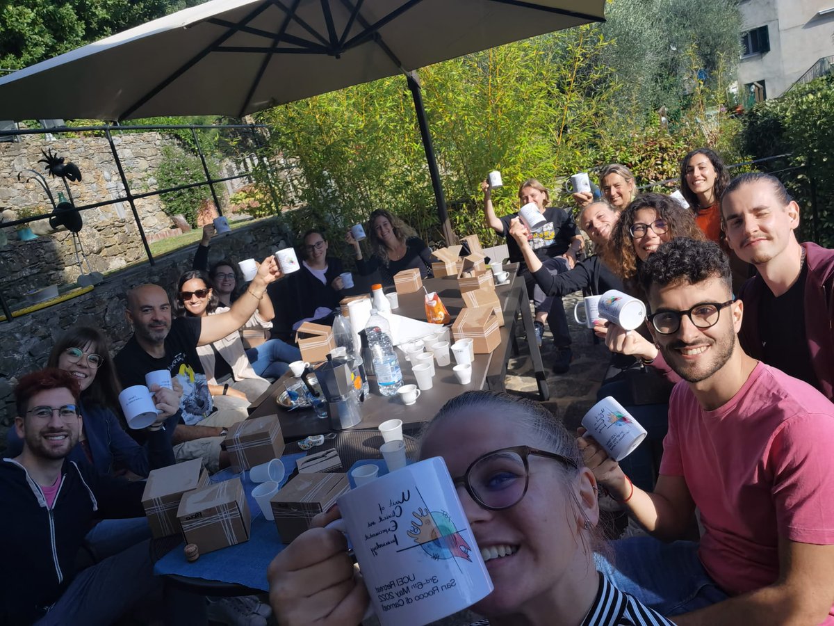 LabMavilio's tweet photo. Amazing lab retreat organized in the stunning San Rocco di Camogli! Thank you to all the lab members for these beautiful days of science and not only 😉🔬🌅🥩
#lab #labretreat
@ValeCazzetta @effe_al @TerzoliSara @SimoneBalin @Michela_Calvi @paolomarzano97 @Roberta_Ciceri https://t.co/B47Zm2UdT2