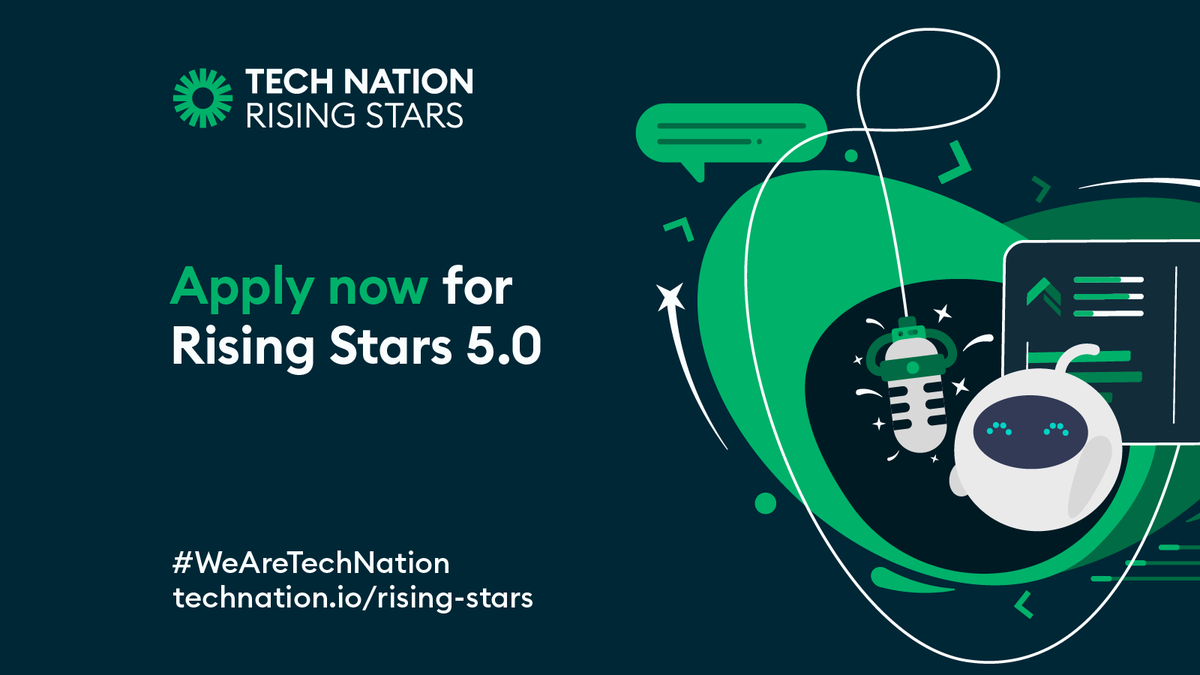 Are you a #tech #startup looking to scale? Apply for <a href="/TechNation/">Tech Nation</a> Rising Stars programme for the chance to raise your profile and put your business in front of investors, influencers &amp; corporates bit.ly/2DmV1pf Hurry applications close TODAY at 4pm #innovation #growth