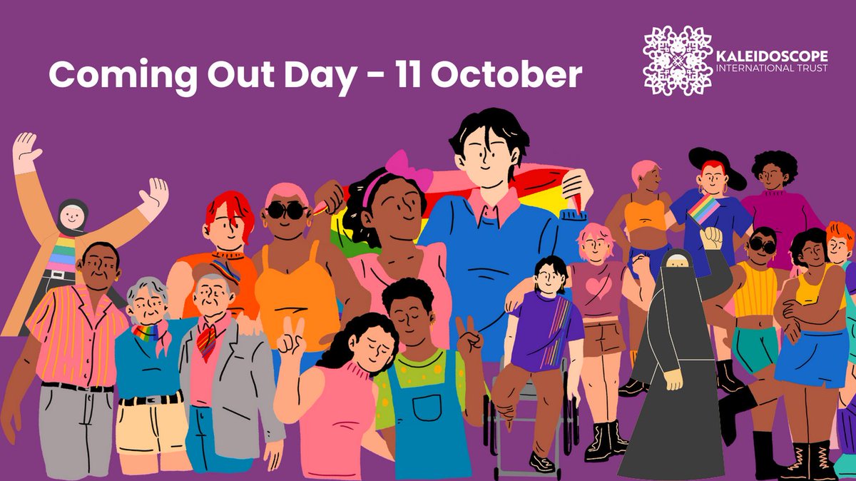 Kaleidoscope_T's tweet photo. In 69 countries, coming out could lead to prosecution. On #ComingOutDay, whilst we celebrate the bravery of LGBT+ people worldwide who come out and live their truth, we also stand in solidarity with many others for whom coming out is not safe. https://t.co/1o0mXVS47B