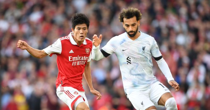 alain_musana's tweet image. Mikel Arteta substituting KT vs Bodo and playing Tomiyasu vs Liverpool at LB🤣 
#mastermindgame