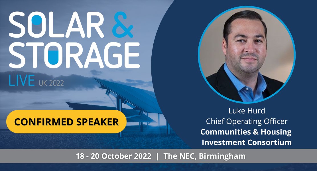 CHIC’s Chief Operating Officer Luke Hurd will be speaking at Solar and Storage Live on 18th October, discussing the Second Wave of the Social Housing Decarbonisation Fund (SHDF).

To sign up, click here:

secure.terrapinn.com/V5/step1.aspx?…

#ukhousing #solarandstoragelive #zerocarbon #shdf