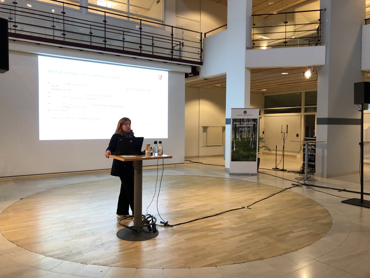 hawranek's tweet photo. Sexual harassment as a factor in scientific excellence and economic output in research production. Finally we’re taking this diskussion to a new level. Thanks @Britt-Inger Keisu och @UCGC and @umeauniversitet https://t.co/IeiYGQajWJ