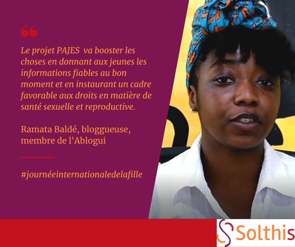 NGOSolthis's tweet photo. 🗓️11 octobre, #journéeinternationaledelafille
👉🏾 Promouvons ensemble les droits des filles
💪🏾 Découvrez notre projet PAJES en #Guinée et ses actions pour renforcer le pouvoir d’agir : https://t.co/Gb5ePoEZBE
@EF_LINITIATIVE @expertisefrance @ablogui @OSCpfGuinee #PNLSH https://t.co/aFEOpimsUV