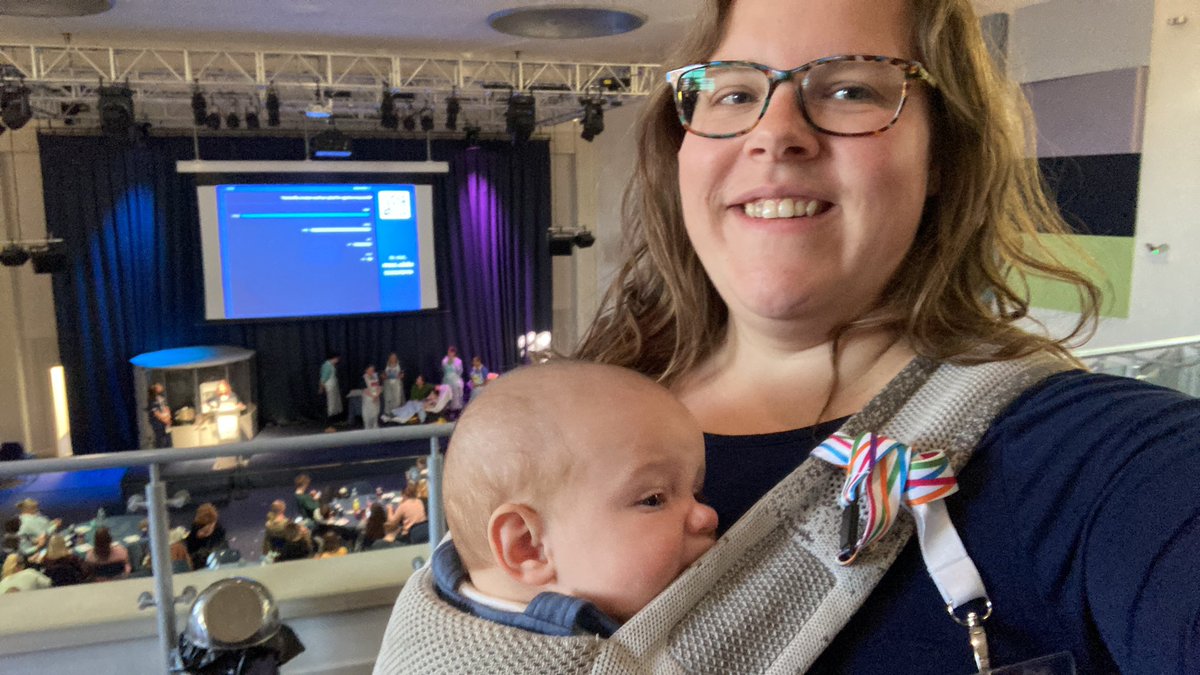 So great to be at #pier2022 starting with grand simulation. Our youngest learner entertained too <a href="/FionaHignett/">Fiona Hignett 💙</a> great work team