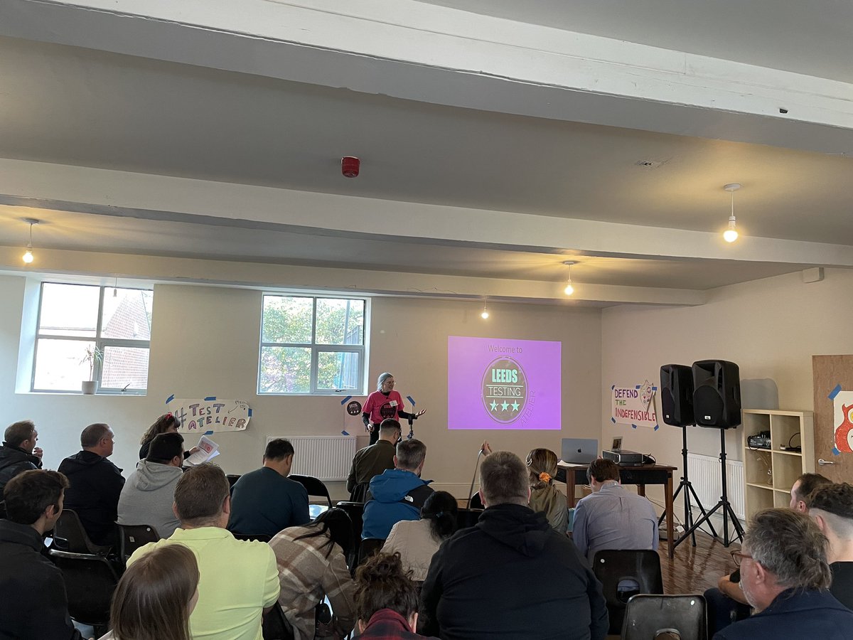 Steve Mellor (@objectivetester) on Twitter photo At Wharf Chambers for a day of learning at the <a href="/testing_atelier/">Testing Atelier</a> in #Leeds. I’m doing a talk on #testing #Microservices in the afternoon At Wharf Chambers for a day of learning at the <a href="/testing_atelier/">Testing Atelier</a> in #Leeds. I’m doing a talk on #testing #Microservices in the afternoon