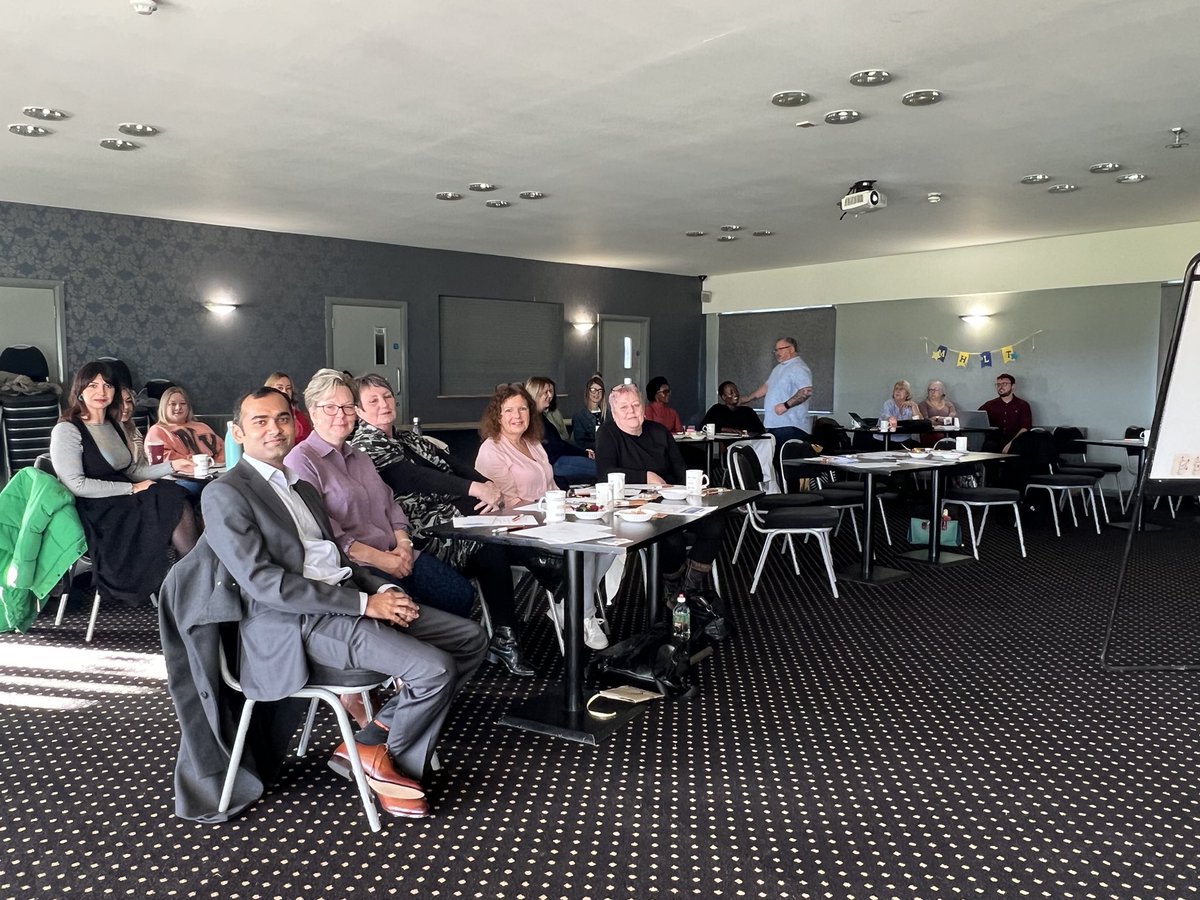 Our Mental Health Liaison team are having their away day at Longton Rugby Club, discussing the future of liaison psychiatry and celebrating their amazing team!🎉