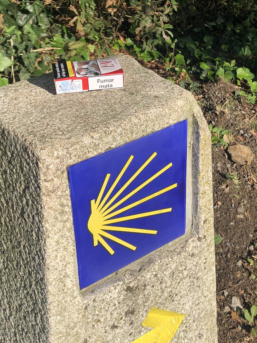 vgiadas's tweet photo. há um peregrino que deveu prometer deixar os cigarros #cigaredon https://t.co/Vec1qDd2pZ