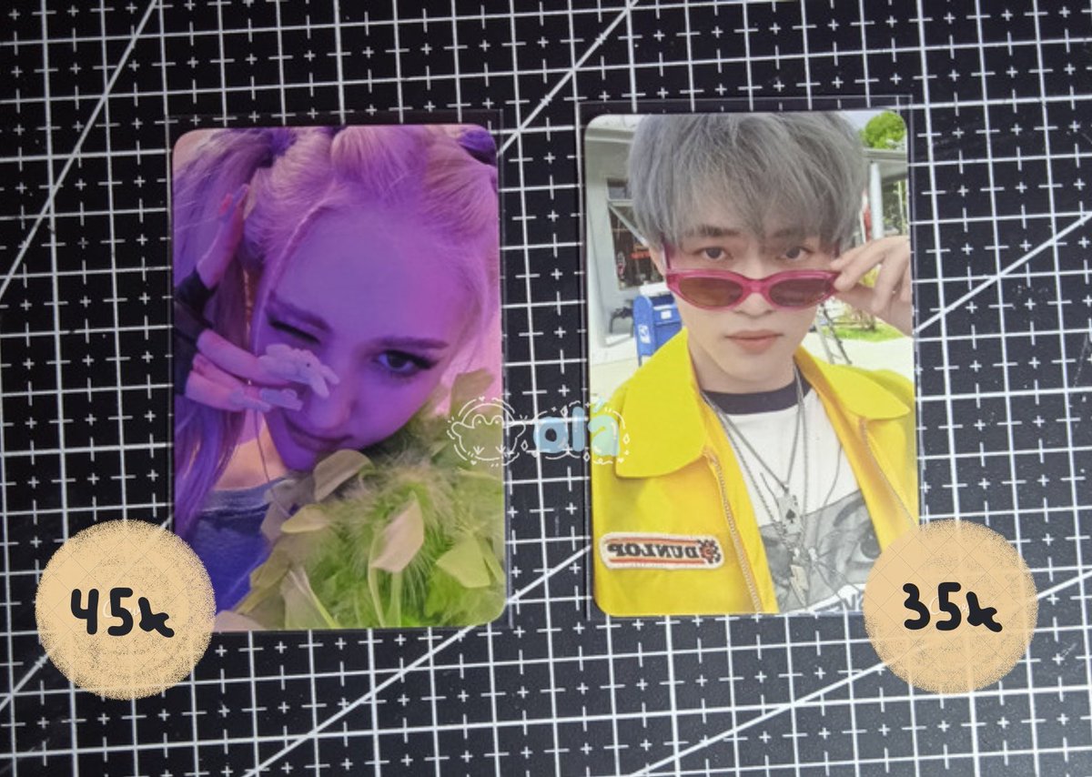 want to sell

🚫not for sensitive buyer🚫

🌻 somi xoxo ktown 45k
🌻 chenle new school 35k
📍bekasi, jawa barat
🍄 keep event with DP
🚚 shopee 

*ga mulus, detail condi dm aja

t. wts somi xoxo ktwon ungu chenle new school