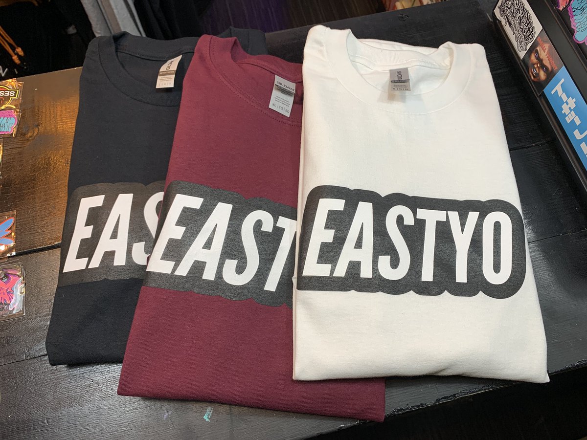 session_eastyo's tweet photo. 好評で売り切れておりましたEASTYOのロンTが各種再入荷致しました!
今ぐらいの時期が丁度使いやすいですね♪
#SESSION #しんこいわ #葛飾 #葛飾区 #東新小岩 #graffiti #EASTYO https://t.co/1O6sVilN44