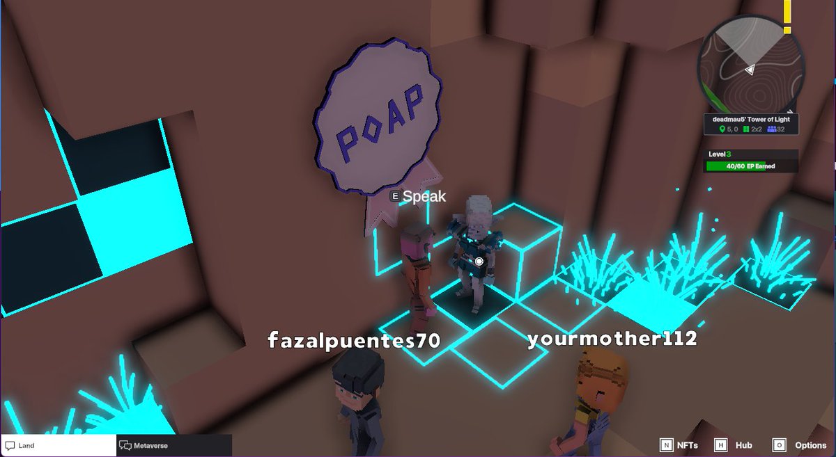 HowardF45066320's tweet photo. @TheSandboxGame @deadmau5 Hi I just participated in the #SandboxAlphaS3Giveaway for a chance to win 500 SAND! Found George from the Metaglitch in @deadmau5's Tower of Light, check out my screenshot below!
👇 https://t.co/qoRk56mz4n