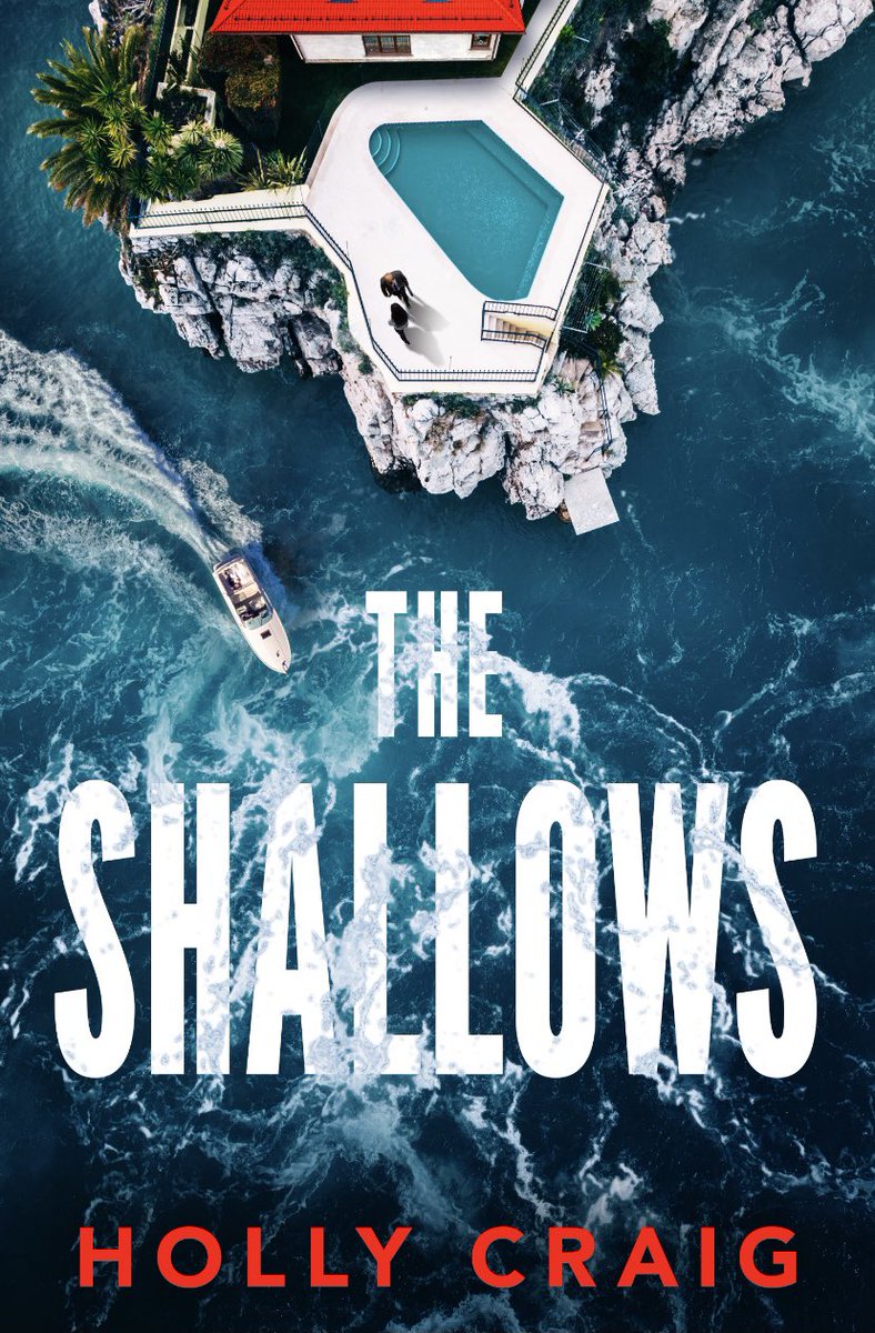 HolCraigAuthor's tweet photo. Look at my amazing cover!! Thank you to the team at @AmazonPub Thomas &amp; Mercer, my publishers, and my editor @_victoriahaslam 🌊 🌊 🌊 🌊 

THE SHALLOWS is out in June 2023! https://t.co/2rvF9OiRID