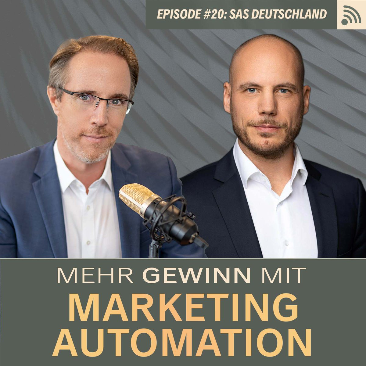 Mehr Gewinn mit Marketing Automation #20: 
Daten als Dreh- und Angelpunkt für erfolgreiche #MarketingAutomation
Im Gespräch mit <a href="/crmcoach/">Michael Obermaier</a>, Head of Customer Experience Practise DACH von <a href="/SAS_DACH/">SAS DACH</a> / <a href="/SASsoftware/">SAS Software</a>.
Jetzt überall dort, wo es Podcasts gibt! marketing-automation.podigee.io/20-sas