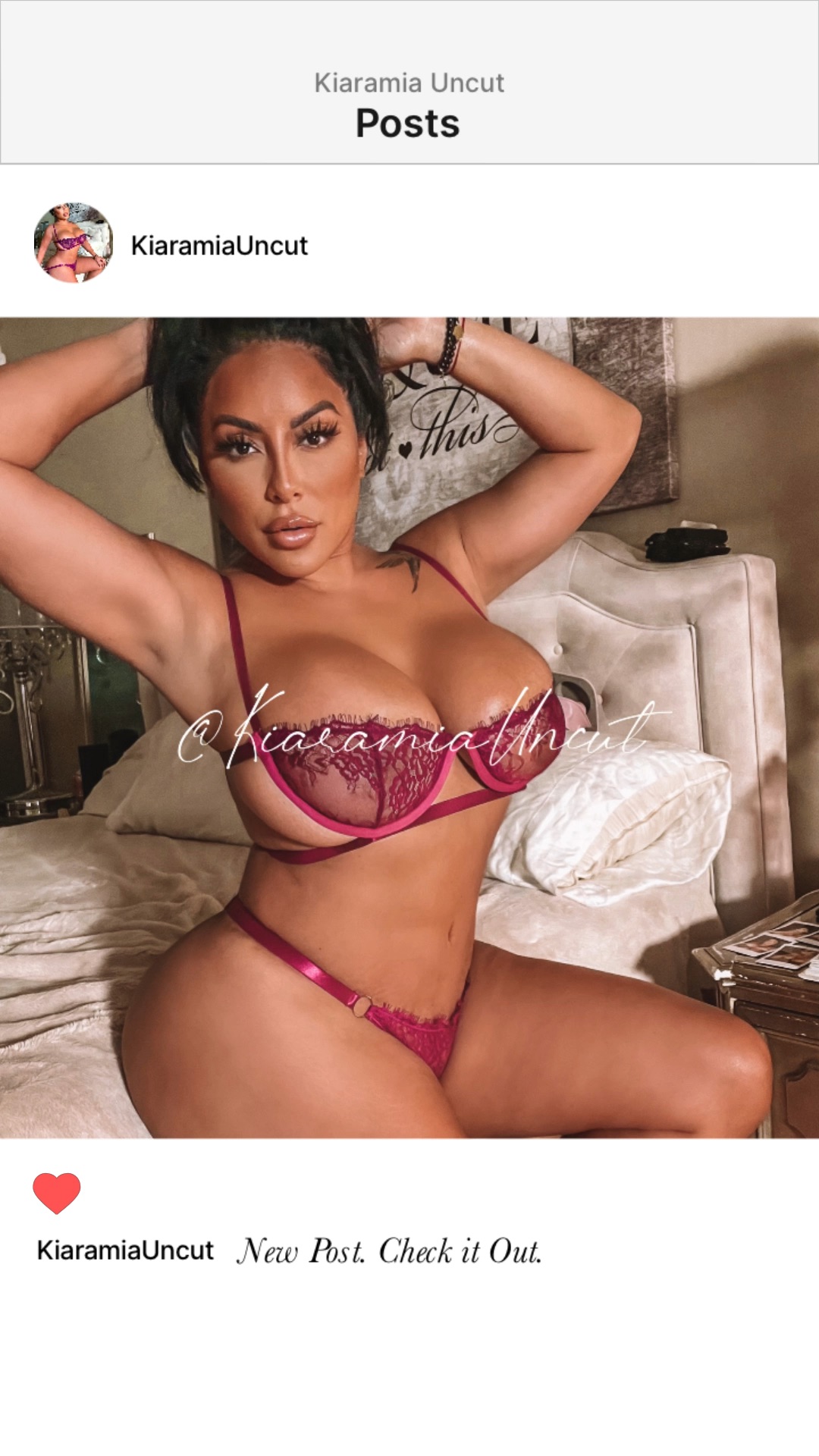 Kiara Mia on X: 🆘 Follow my new Instagram 🆘 my IG got deleted! 📲💻  FOLLOW t.coBuovTBihPe 👈🏽🏃🏻‍♂️🤳🏼 😱 ALL OTHER PAGES ARE FAKE!  Unfollow! t.co4zVxJfh9OM  X