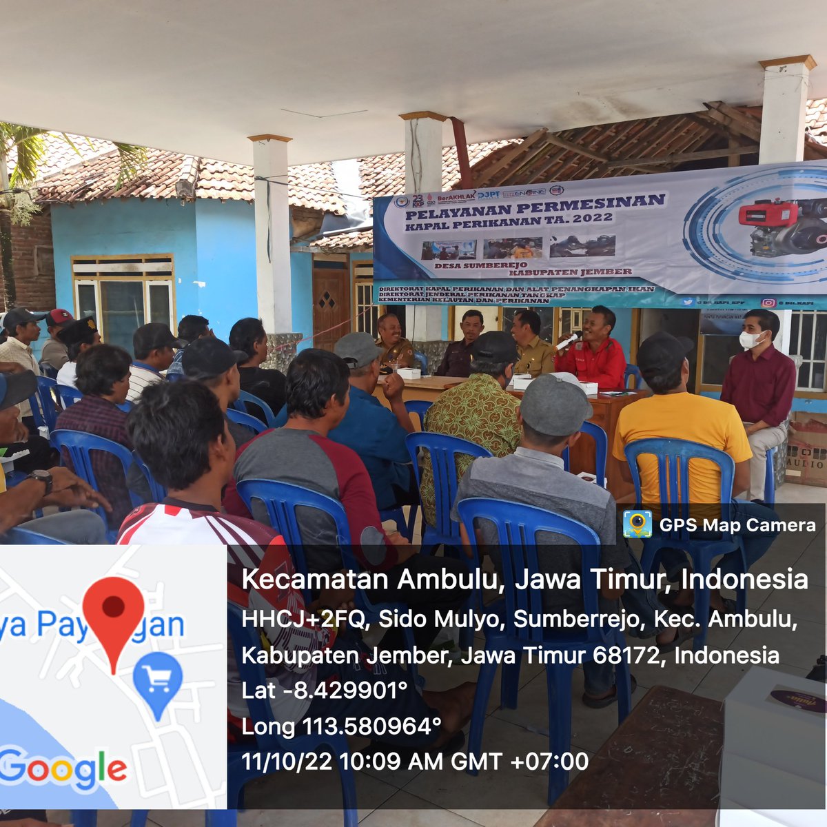 adentakurnia's tweet photo. Selasa,11/10/22,@adentakurnia Pendampingan pelayanan permesinan kapal Nelayan O/DJPT KKP dan DinasPerikanan Jember kpd Masyarakat Nelayan di Dsn Watu Ulo Ds.Sumberrejo Kec.Ambulu
#GiatLuhkanSatminkalBWI #Jember #WatuUlo #LuhkanJaya @bppp_banyuwangi @puslatluhkp @kkpgoid @djpt_kkp https://t.co/I5tB0Xu36A