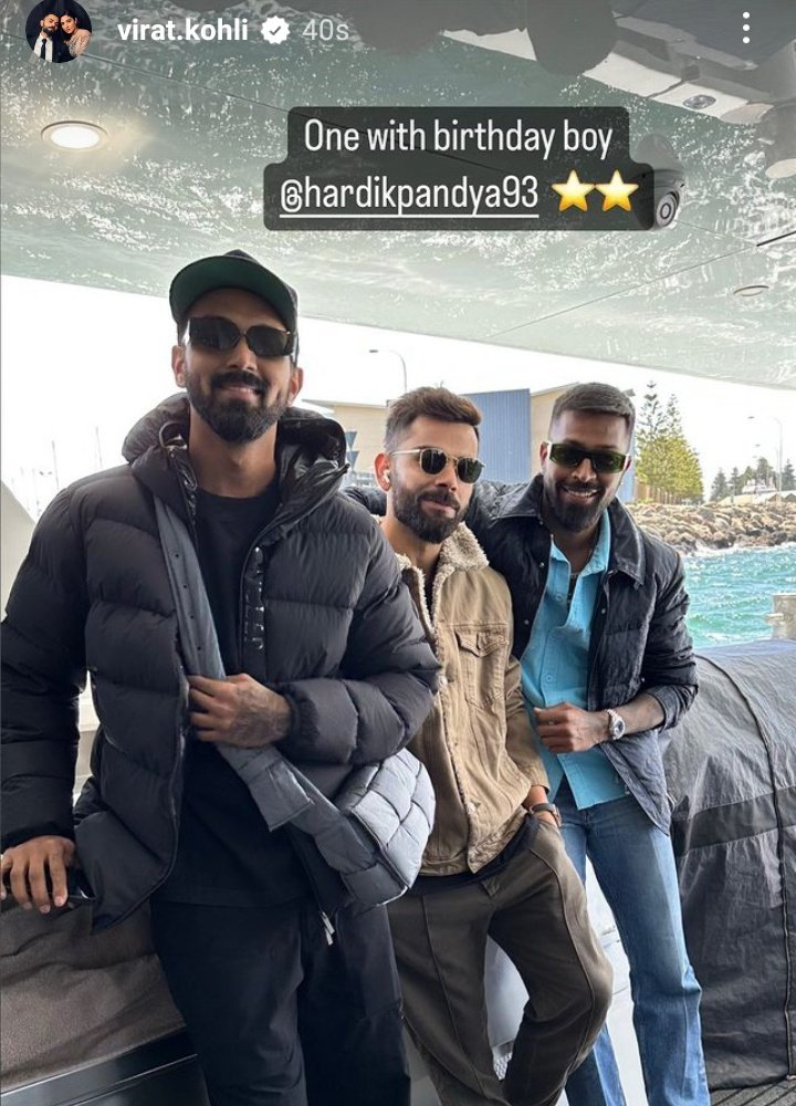 Virat Kohli wishes Hardik Pandya Happy Birthday. 