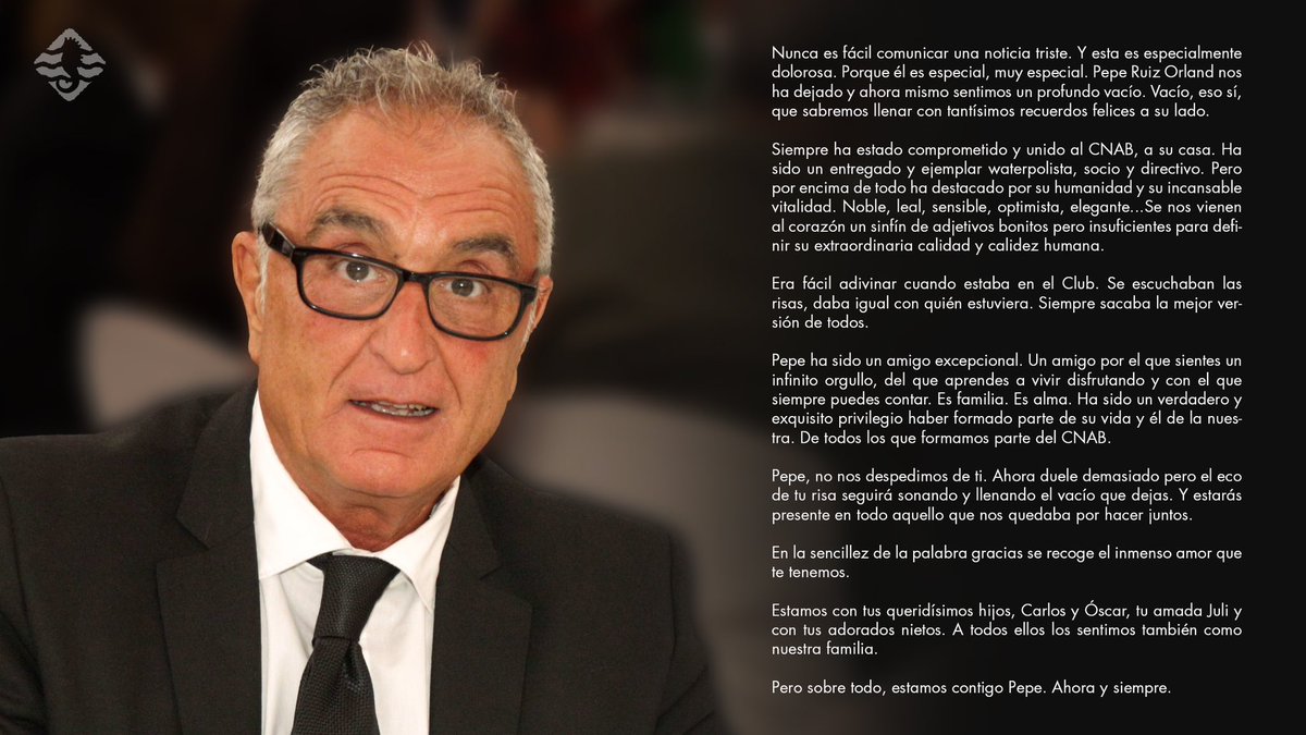 CNAB_oficial's tweet photo. Ara i sempre, Pepe https://t.co/PJXL7UfBSl