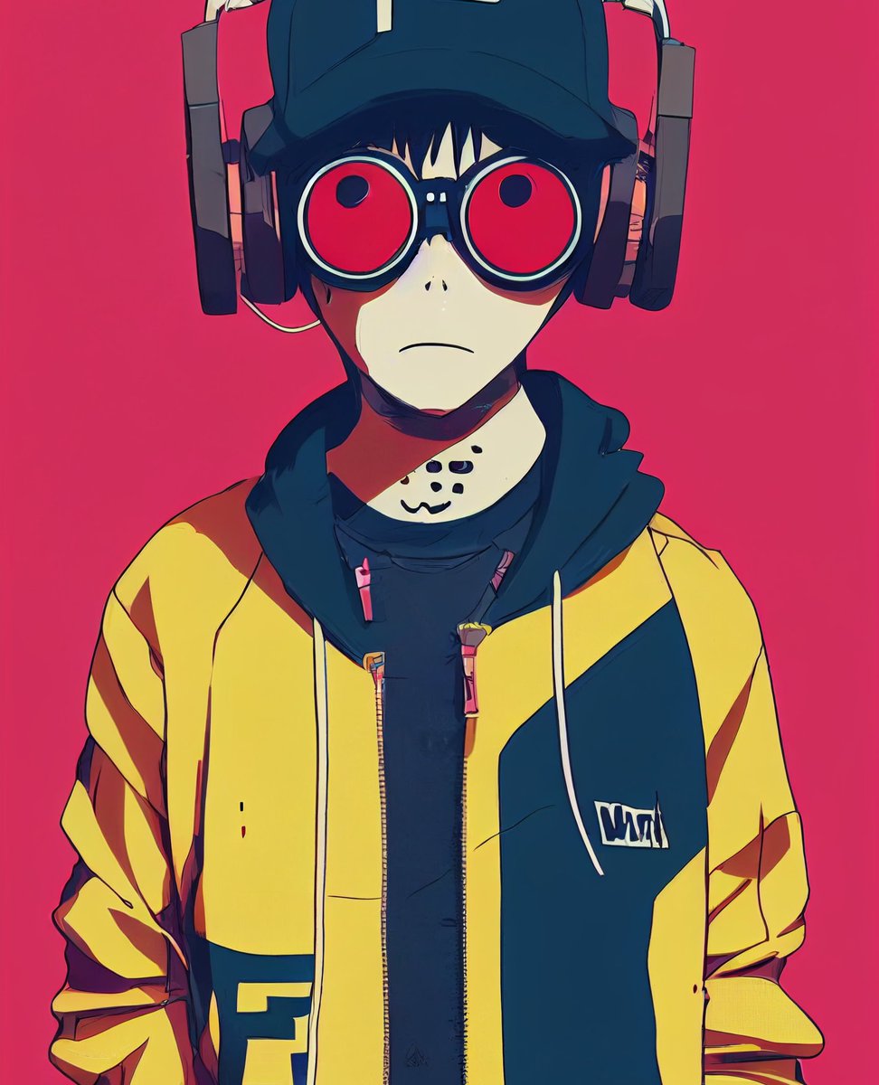 MapManthe's tweet photo. ๐ผ๏ธMy AI Art. 2022 FLCL Streetfighter.
I've slightly fallen in love with this style๐ My only hope is that Naota would love these prints as much as I do ๐๐ฅ.
#aiart #flcl #flcledit #flclprogressive #anime #animeart07 #animeartgj #animeartstars #animeartists #animeartshare https://t.co/s3YbULEMXm