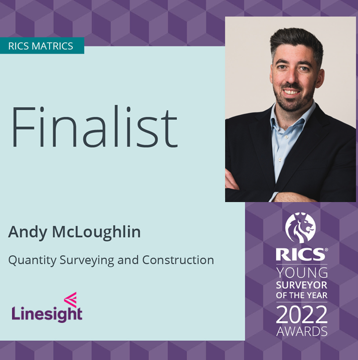wearelinesight's tweet photo. Linesight Associate Director, Andy McLoughlin has been shortlisted as a finalist at the 2022 RICS Matrics Young Surveyor of the Year Awards. Click below to learn more: https://t.co/eH8d404Wz4
#RICS #YoungSurveyoroftheYear #RICSawards #QuantitySurveying #Constructon #Linesight https://t.co/PnDhaJ45wp