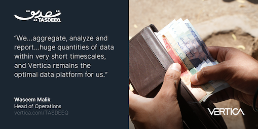 pax_divitiae's tweet photo. Unified analytics platform, @VerticaUnified enables credit scoring of unbanked individuals for TASDEEQ. #CustomerSuccess https://t.co/NLvNkCzqCs

#paxdivitiae #paxpartners https://t.co/GYx8uN0lPO