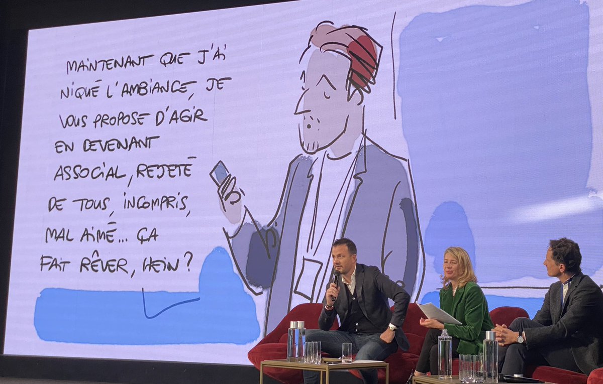 Nicolas Proust (@proustnicolas) on Twitter photo #JU2022 : Table ronde où l’on aborde le numérique responsable avec <a href="/cnegrier/">Clément Négrier</a> d’<a href="/Oracle_France/">Oracle France</a>, <a href="/FredericGiuli/">Frederic Giuli</a> co-fondateur de la @FresqueDuClimat, animée par <a href="/laetitiaNallet/">Laetitia Nallet</a> #JU2022 : Table ronde où l’on aborde le numérique responsable avec <a href="/cnegrier/">Clément Négrier</a> d’<a href="/Oracle_France/">Oracle France</a>, <a href="/FredericGiuli/">Frederic Giuli</a> co-fondateur de la @FresqueDuClimat, animée par <a href="/laetitiaNallet/">Laetitia Nallet</a>