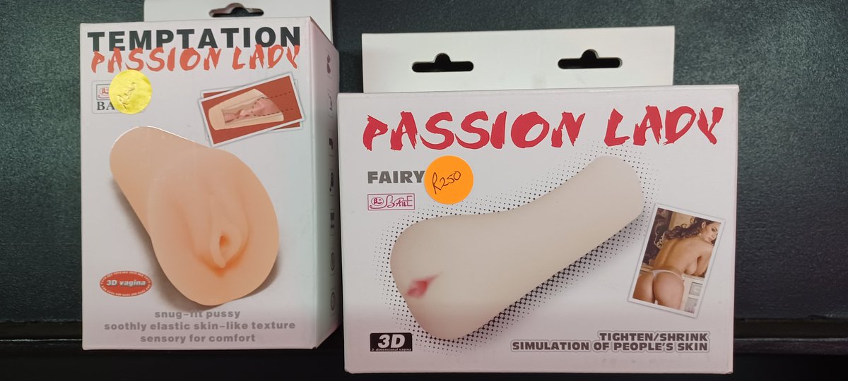 Fant_AdultShop's tweet photo. Pocket Pussies...non vibration...R250 https://t.co/rId3y4JRjR