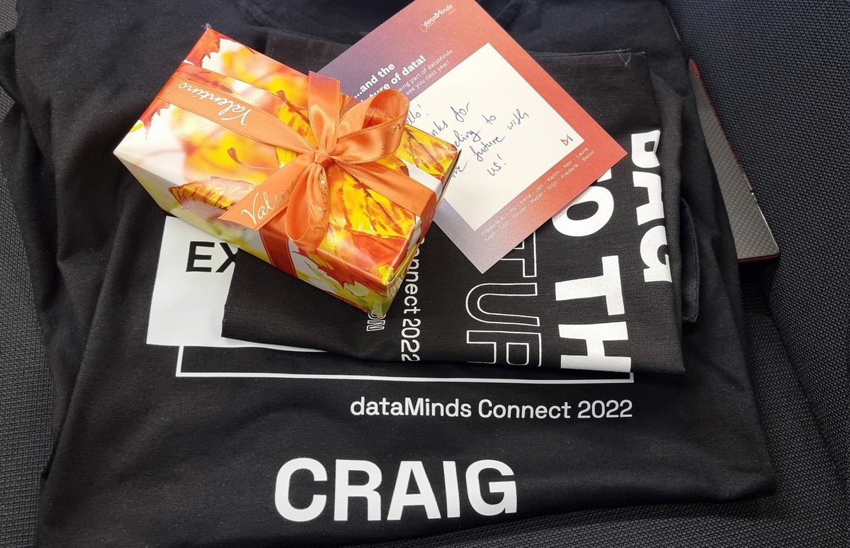 CPorteous's tweet image. It's a lovely crisp sunny day in #Mechelen for #dataMindsConnect today. Also got a lovely speaker gift and shirt too! If you're here today, pop into my session on #AzureSynapse #CICD @ 3.30