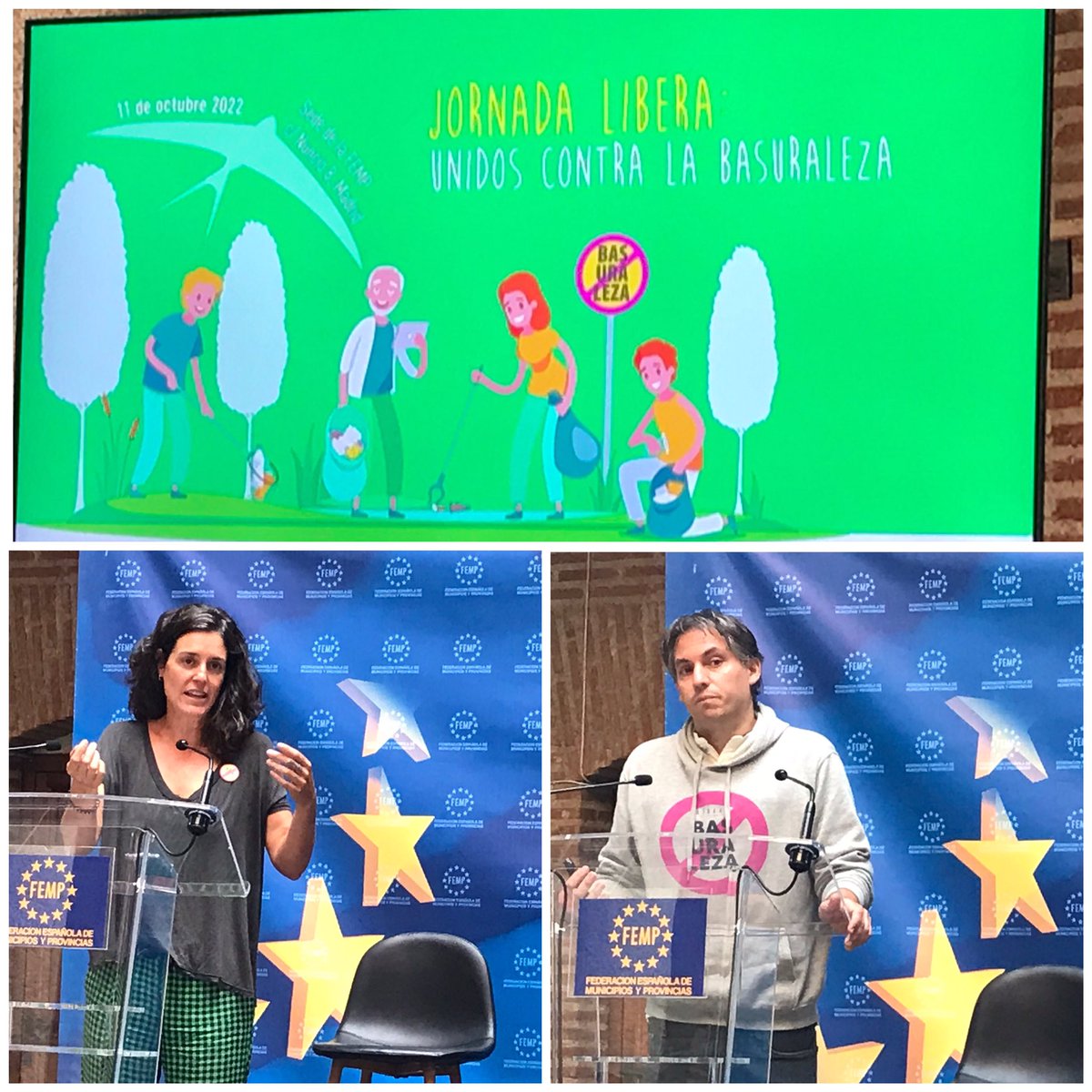 ITennenbaum's tweet photo. Hoy con @fempcomunica se habla del proyecto #Libera y cómo las entidades locales pueden colaborar en frenar la #basuraleza. #mipueblosinbasuraleza @ecoembes @SEO_BirdLife https://t.co/myevHixQN4