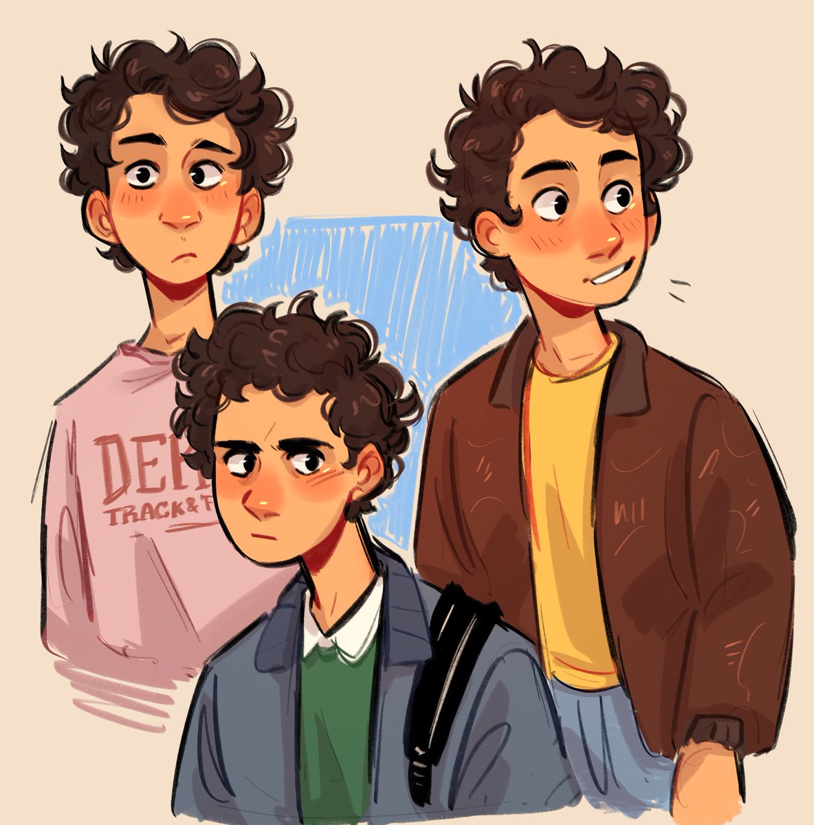 noodles_and_tea's tweet photo. Eds but with curly hair 

#eddiekaspbrak https://t.co/yiGGt7ESKs