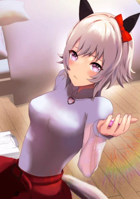 #ウマ娘 部屋を掃除してくれた #カレンチャン 「お兄ちゃん、これ誰の…?」 