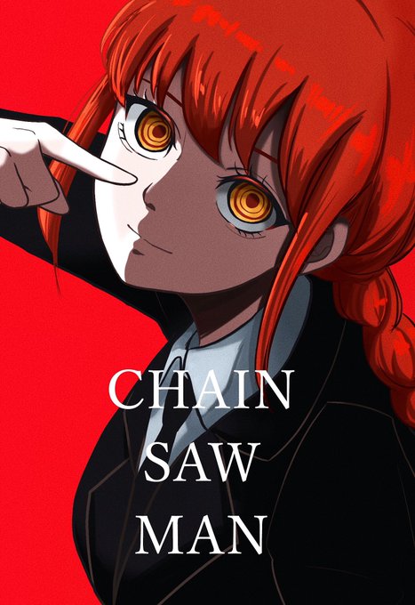 楽しみにしてたアニメが始まる記念に〜!!動くマキマさん絶対美………#チェンソーマン #makima #chainsawman 