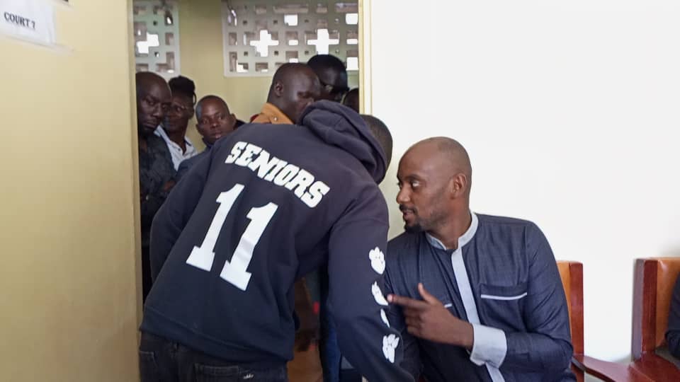 DavidLRubongoya's tweet photo. After spending close to one month in detention following his abduction and torture, our comrade @MotivKasagga has been granted bail this morning. Very glad to note that he still as solid as rock! Grateful to the legal team for the great work. 
#BringBackOurPeople https://t.co/w7td5zDACR