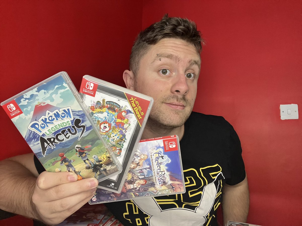 bryaningram93's tweet photo. just recorded the video of my Nintendo Switch collection… uploading later! 🎮😍
#nintendoswitchcollection https://t.co/d0TxBD6iLX