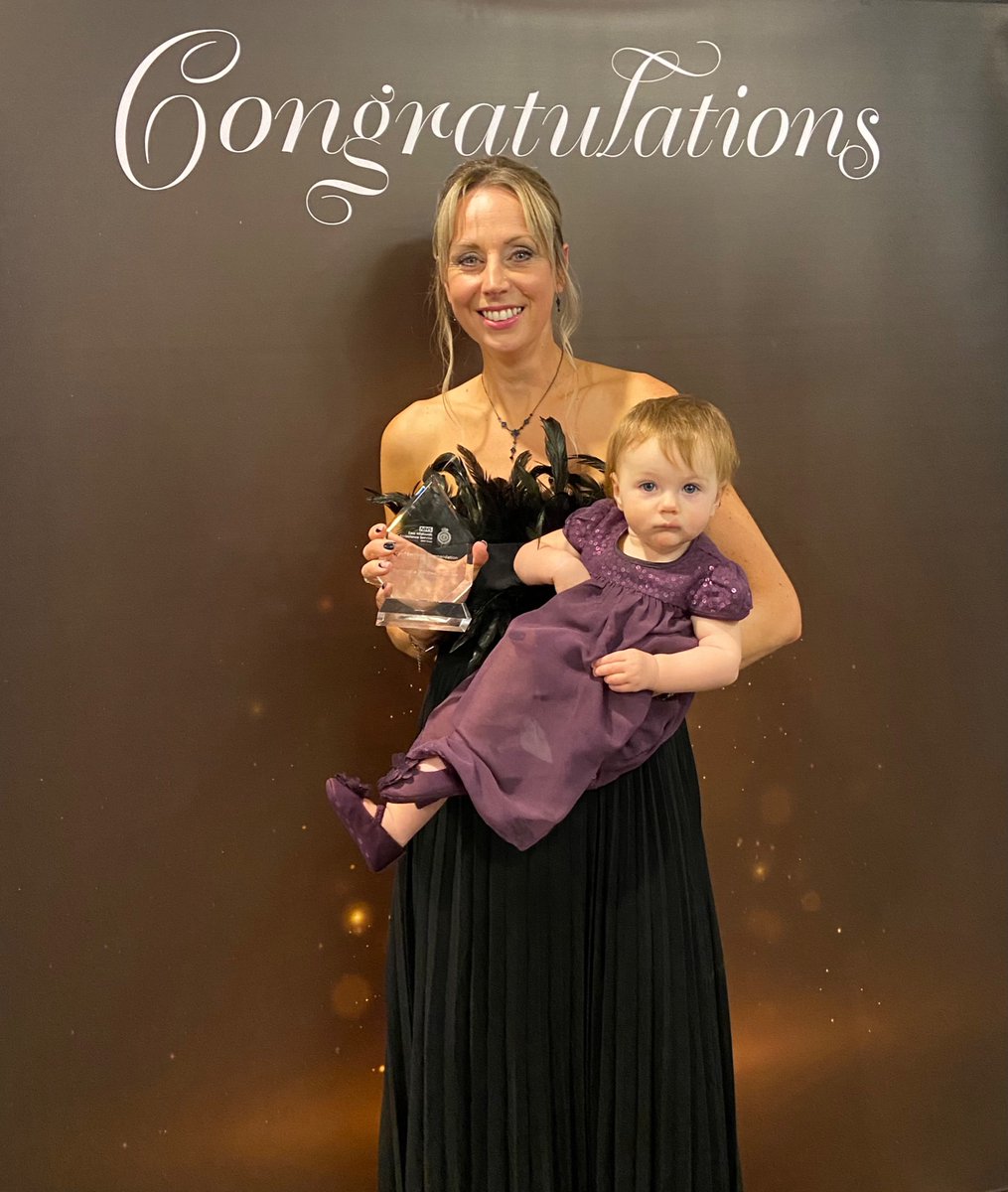 EMAS_SamanthaW's tweet photo. And my star of the show πSheβs not looking impressed here but she was amazing #emazing
#proud
#womeninleadership
#EMASAwards https://t.co/AJH49ItbsA