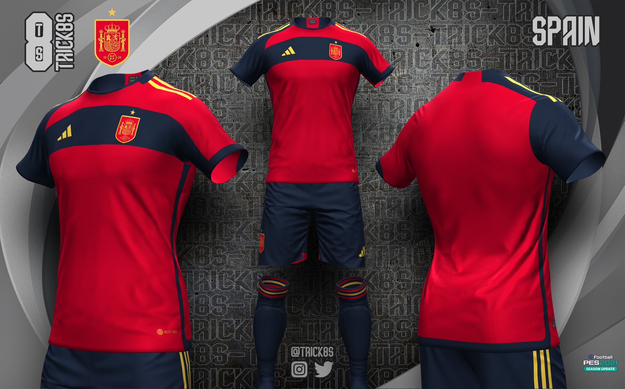 spain home kit 2021