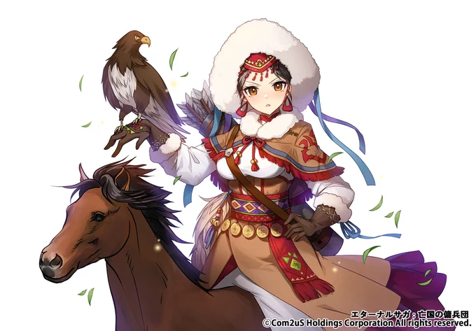 Com2uS Holdings Corporation/King Media様の「エターナルサガ : 亡国の傭兵団」のキャラクターイラストを参加させていただきました。よろしくお願いします#エターナルサガ 