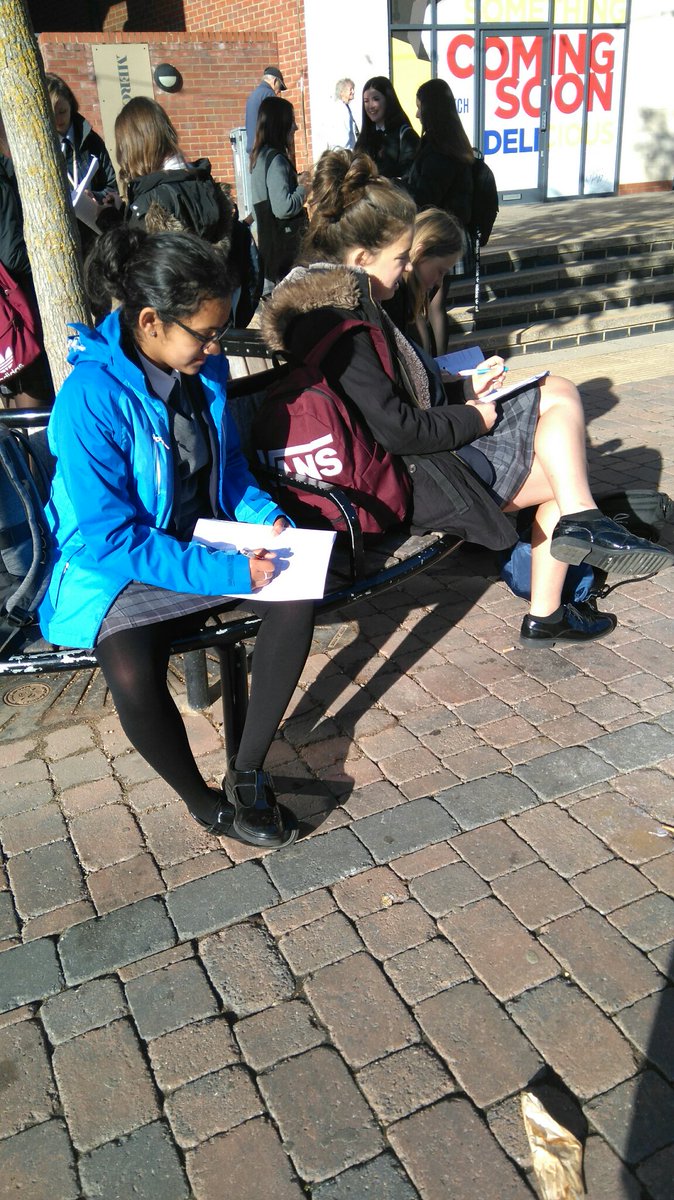 GoldingtonAcad's tweet photo. Year 10 Geographers investigating regeneration in Bedford's Riverside development! #geogrocks #fieldwork #Greatgeographers https://t.co/MeXNYK6sgF