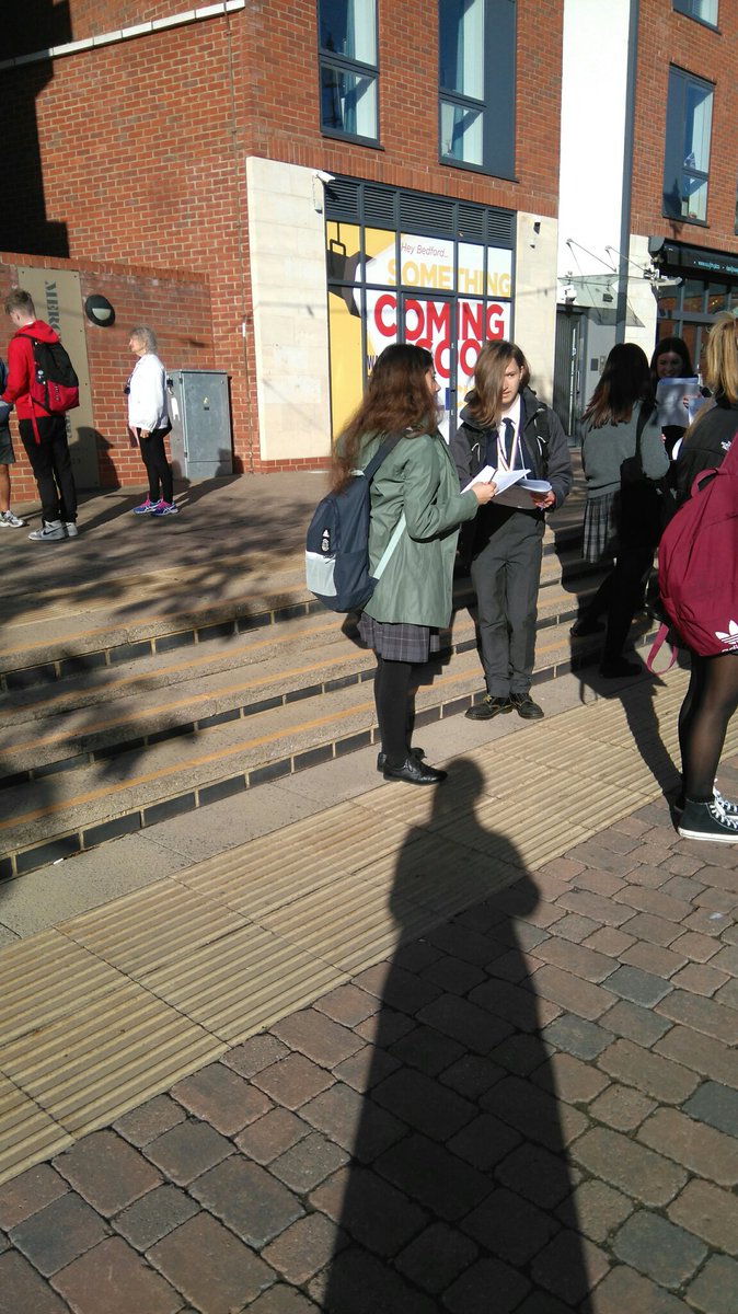 GoldingtonAcad's tweet photo. Year 10 Geographers investigating regeneration in Bedford's Riverside development! #geogrocks #fieldwork #Greatgeographers https://t.co/MeXNYK6sgF