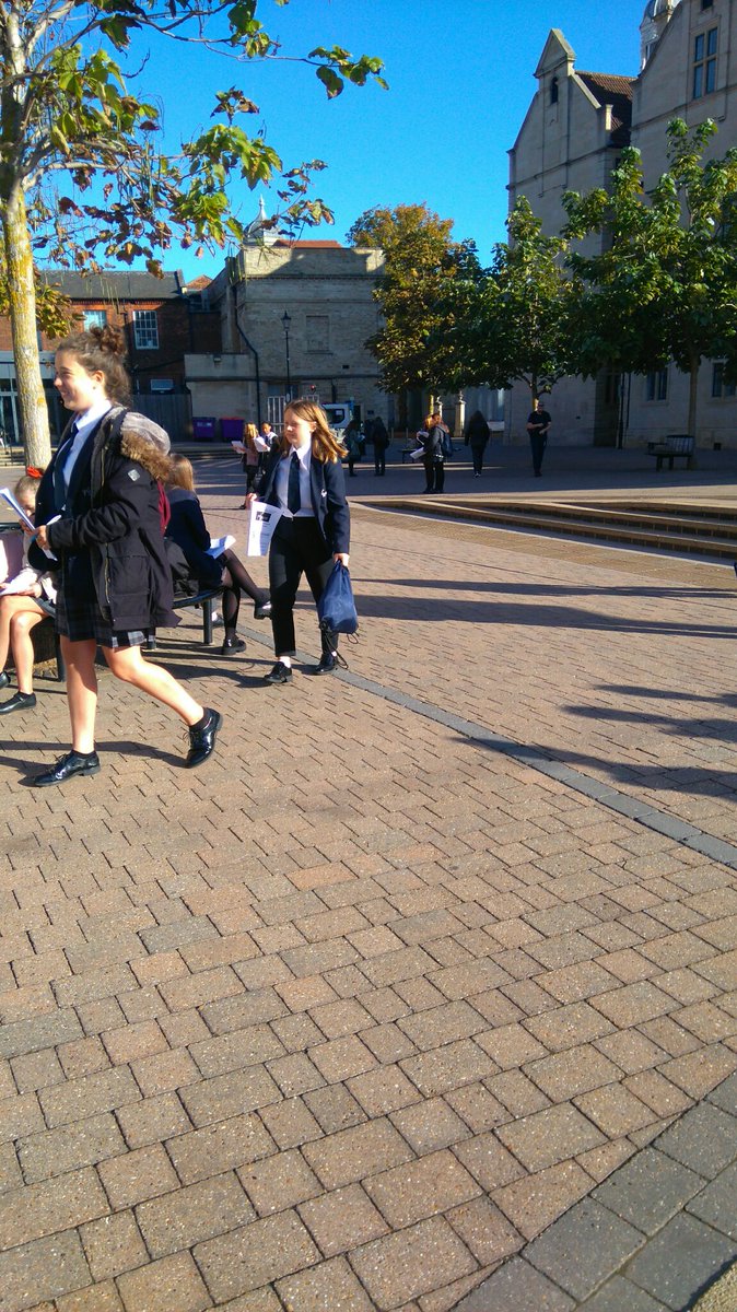 GoldingtonAcad's tweet photo. Year 10 Geographers investigating regeneration in Bedford's Riverside development! #geogrocks #fieldwork #Greatgeographers https://t.co/MeXNYK6sgF