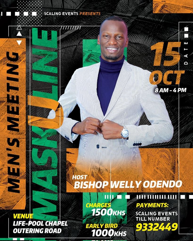 deejay_smasher's tweet photo. This Saturday the men will converge for an explosive summit dubbed #MascUline at @life_poolchapel from 8am to 4pm. Come let's learn about manhood from our Bishop @WellyOdendo . Comment below if you are attending... 🖐🏽 https://t.co/Pdga1fIkey