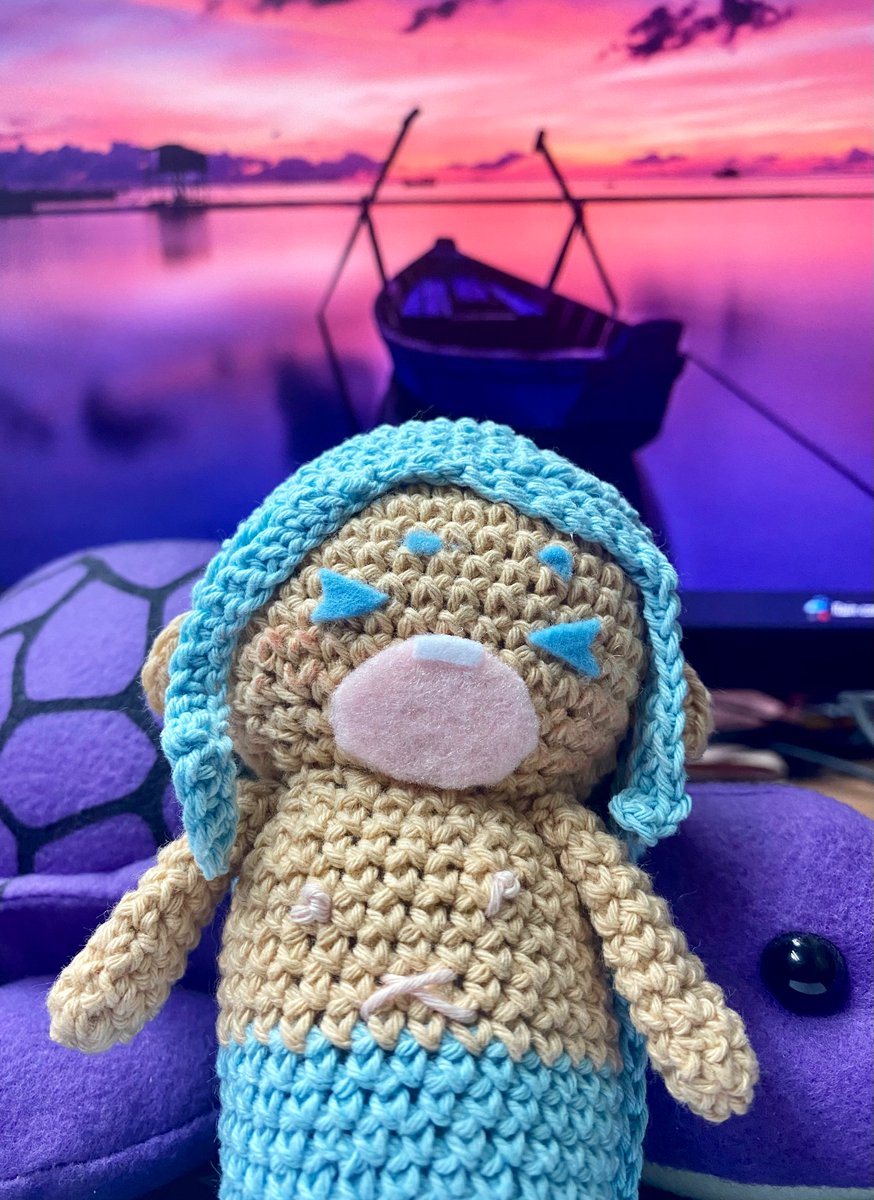 yourmomisgreen8's tweet photo. @ywijaya_73 LOOK WHO IS HERE!Thank youuuuu 💓💓💓 My lonely turtle has new friend now 🥰🥰🥰 @nanoynoynoy #merbaby a-xing anak solehah 🤣 https://t.co/YPY0WMnZxP