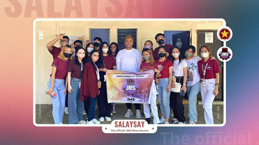 jmspupqc's tweet photo. Maligayang pagbabalik sa Sintang Paaralan, Mga Iskolar ng Bayan! 

Polytechnic University of the Philippines, Quezon City Branch enthusiastically hailed the Balik Sinta Program yesterday, October 10, 2022.

 #JMSBeyondLimits
 #BalikSinta2022
 #IskolarParaSaBayan https://t.co/f9VhJrk9le