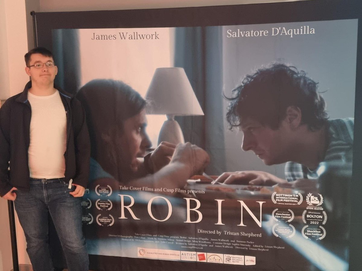 sparklesheff's tweet photo. Sparkle Sheffield is getting inundated with messages of appreciation and commendation to pass on to the Film Makers of Robin

Robin is a fantastic high quality award winning short film! 
Roll on the feature length film of Robin to come 
Congratulations to all https://t.co/iIbyZbiubS