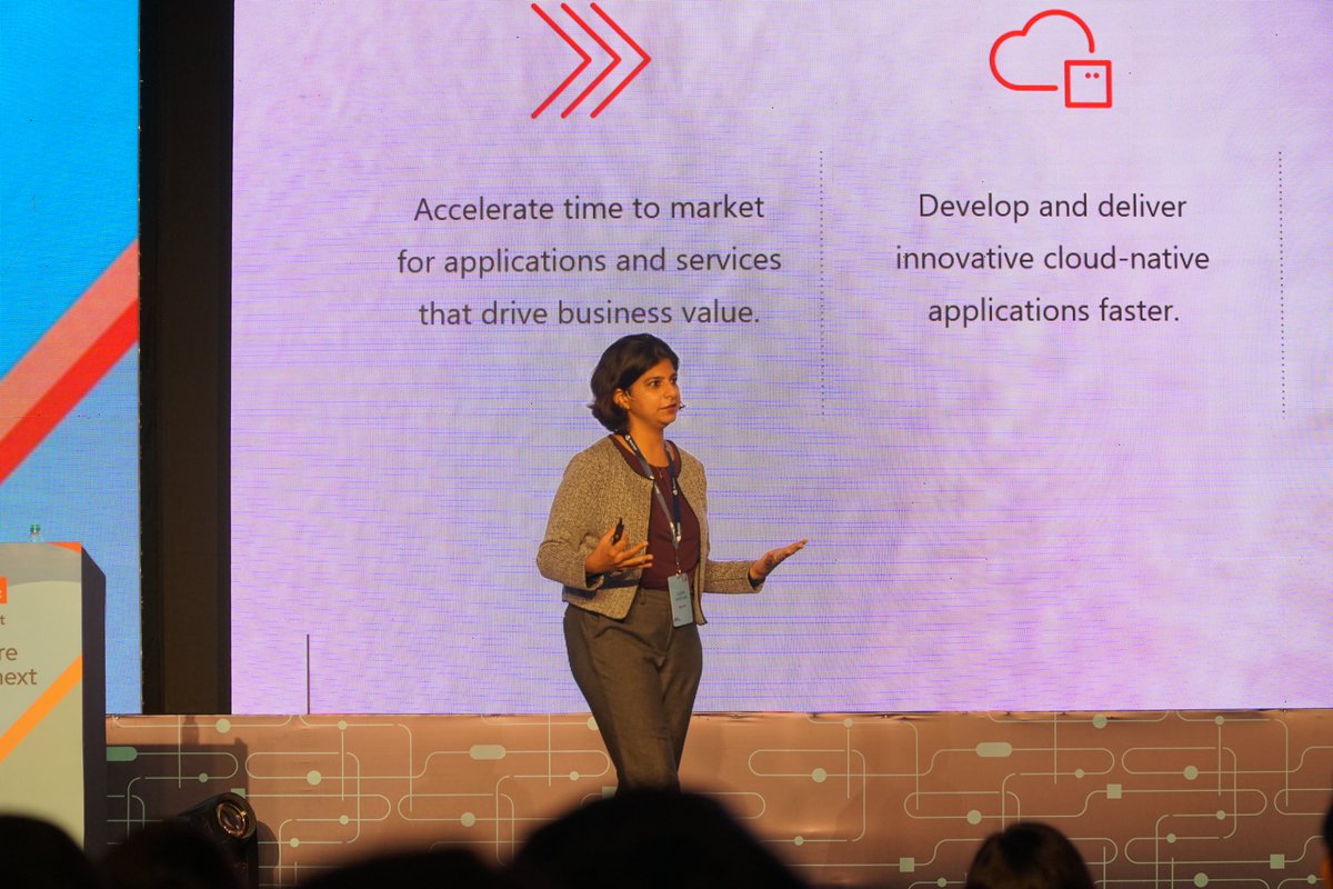 redhatindia's tweet photo. The Red Hat - Microsoft partnership can offer a competitive advantage by improving business agility and efficiency. Now enjoy stable integration enterprise-grade support and better security too! #RHSCIndia #RHSummit https://t.co/3EHxfDeZeS