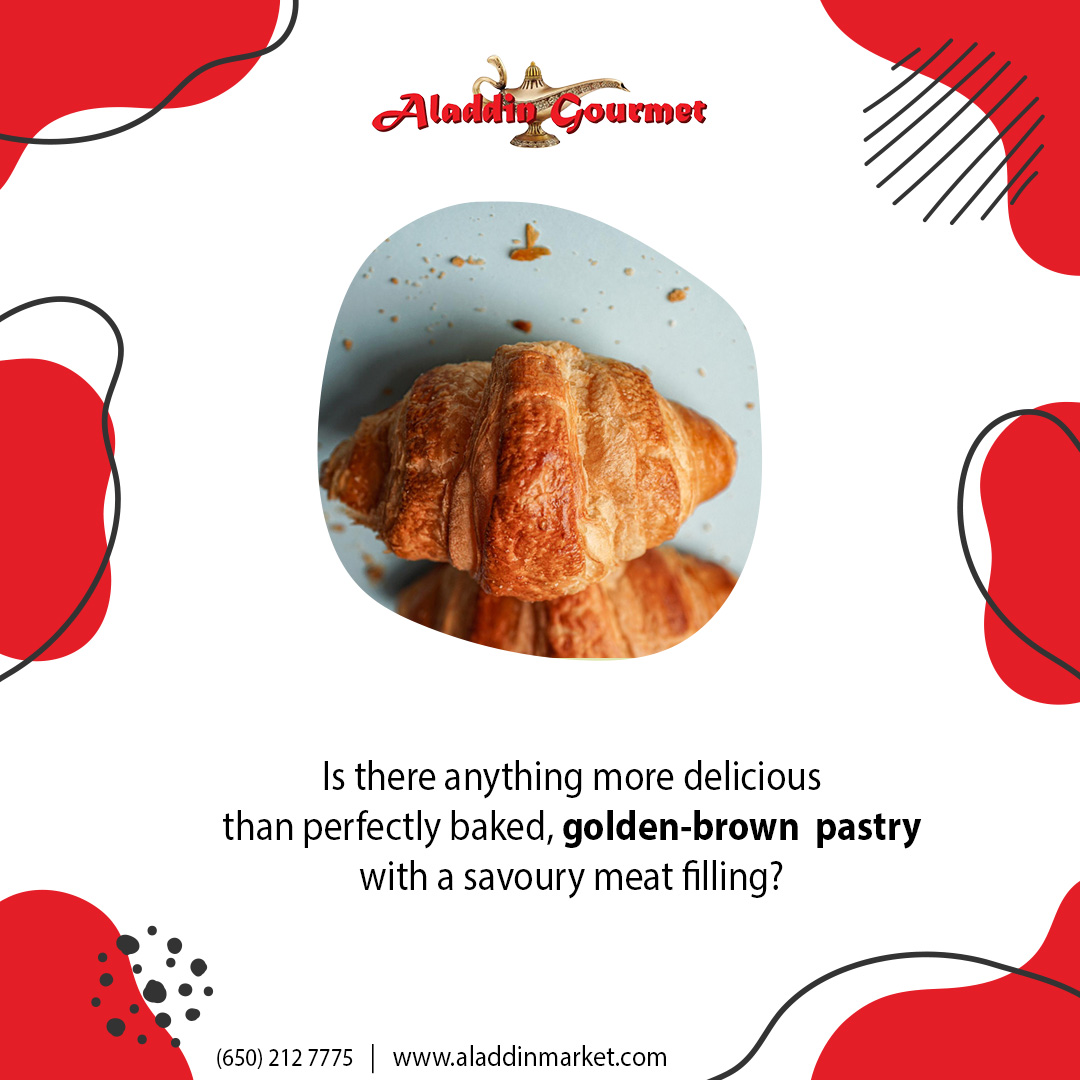 aladdingourmets's tweet photo. Is there anything more delicious than perfectly baked, golden brown pastry with a savoury meat filling?
#AladdinGourmetMarkets dedicated #Mediterraneanbakery is well known for its stuffed handpies, greek flatbread pizza and delicious Turkish sweets.
#GyroPizza #ZatarBread https://t.co/89XsjcL3N1