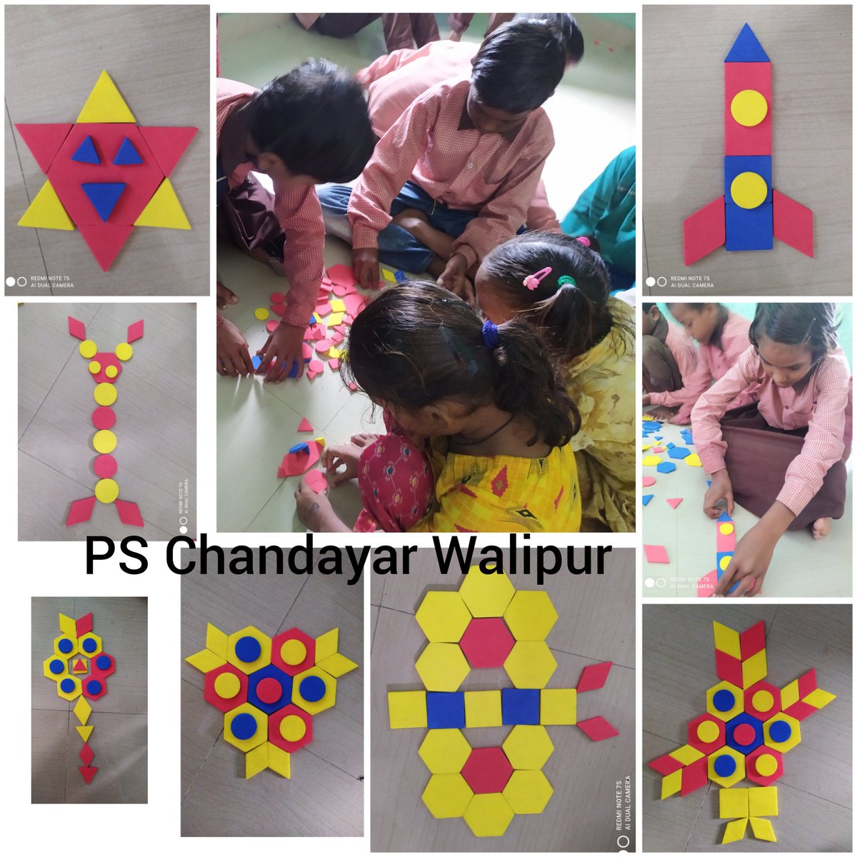 shivaay5p9r7's tweet photo. Creativity with Tiles....β¨π»
#Tiles
#MathKit https://t.co/oDY7UNWxXj