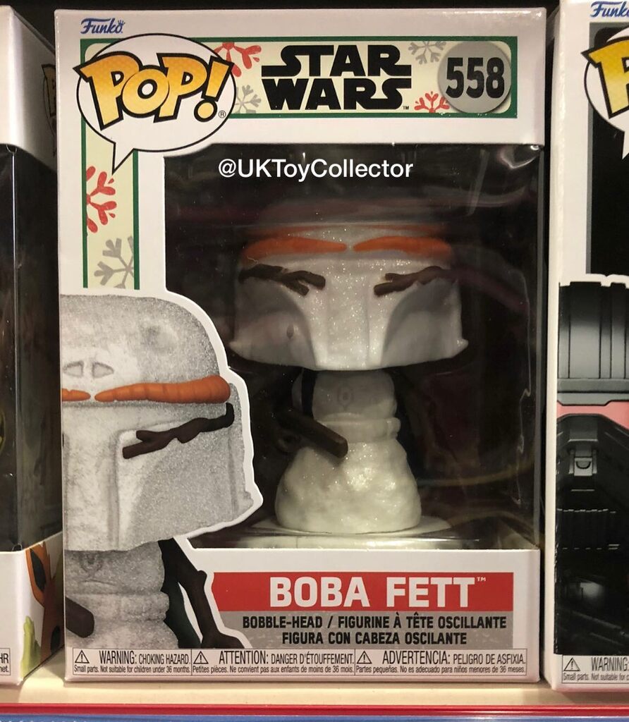 UKToyCollector's tweet photo. Just spotted the new #BobaFett #Snowman #FunkoPop for #Christmas2022 by @Funko_Europe @FunkoEurope #FunkoEurope at my local @SmythsToys #SmythsToys 🎅🏻👍🏻 #SmythsToysAylesford
#FunkoUK
#FunkoPopUK
#FunkoPopFan
#FunkoPopCollector
#StarWarsFunkoPop
#FunkoPo… https://t.co/X4kbJJpPCD https://t.co/yJfu5artC6